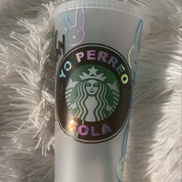 Bad Bunny Starbucks Cup